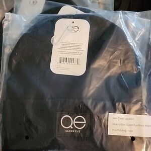 QUEER EYE Official Merchandise Black Beanie NWT ⚫️
